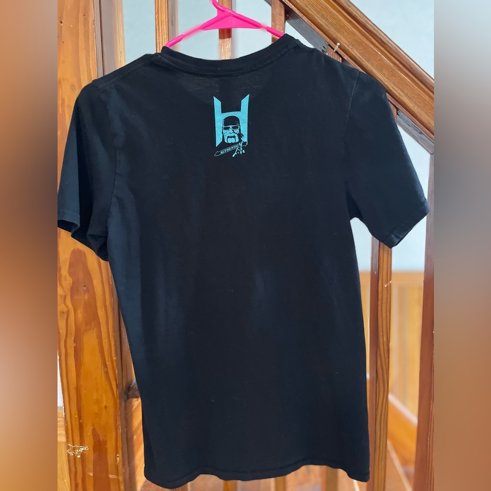 Hulk Hogan WWE WWF ZombieMania Black Graphic T-Shirt, Youth L 10/12 cotton - Picture 3 of 6